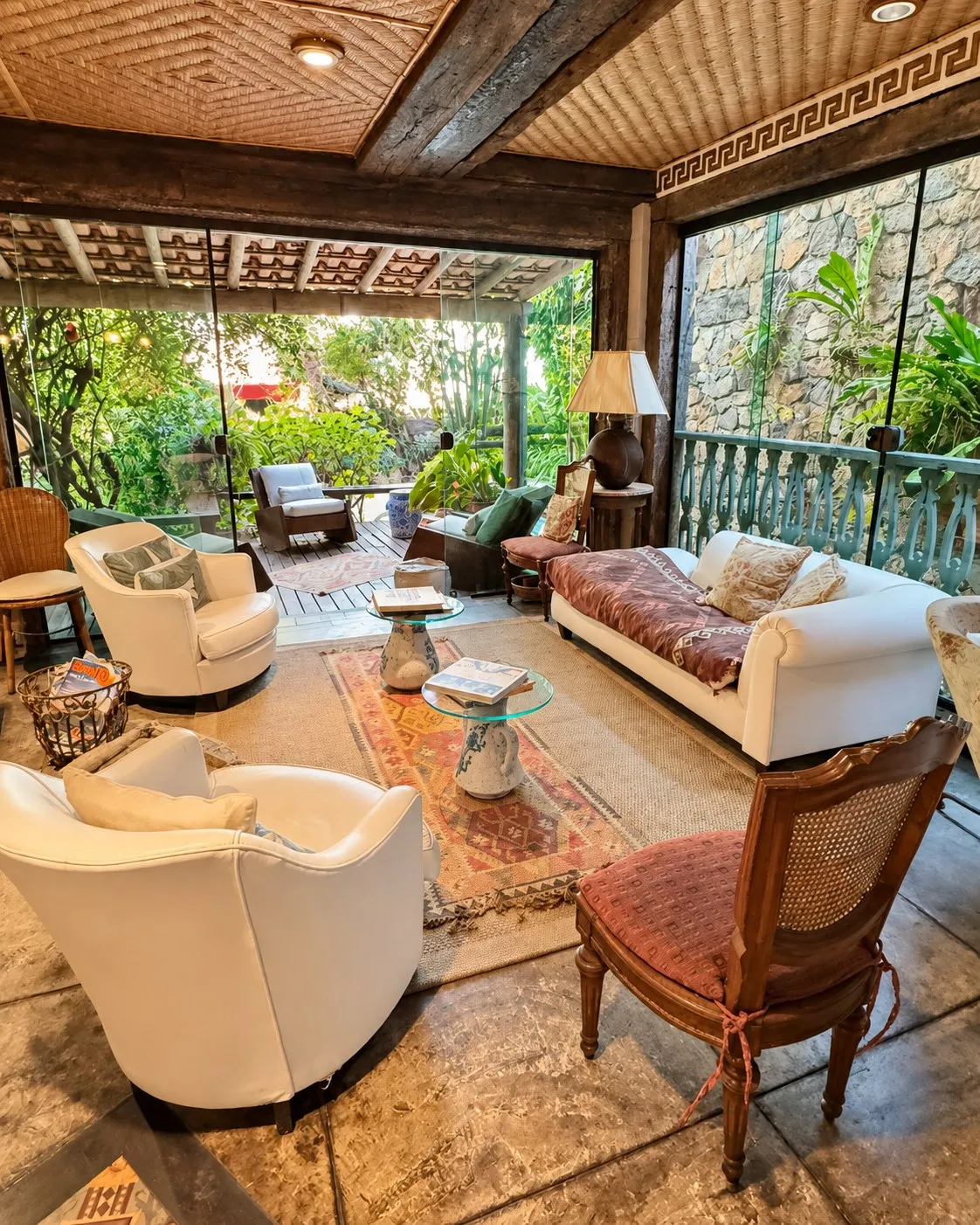 Sala de estar de Pousada Pilar