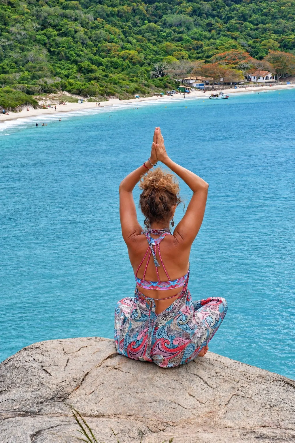 Meditación frente al mar